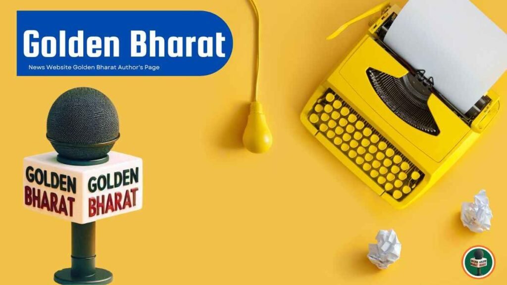 Golden Bharat is a image of News Website Golden Bharat Author's Page