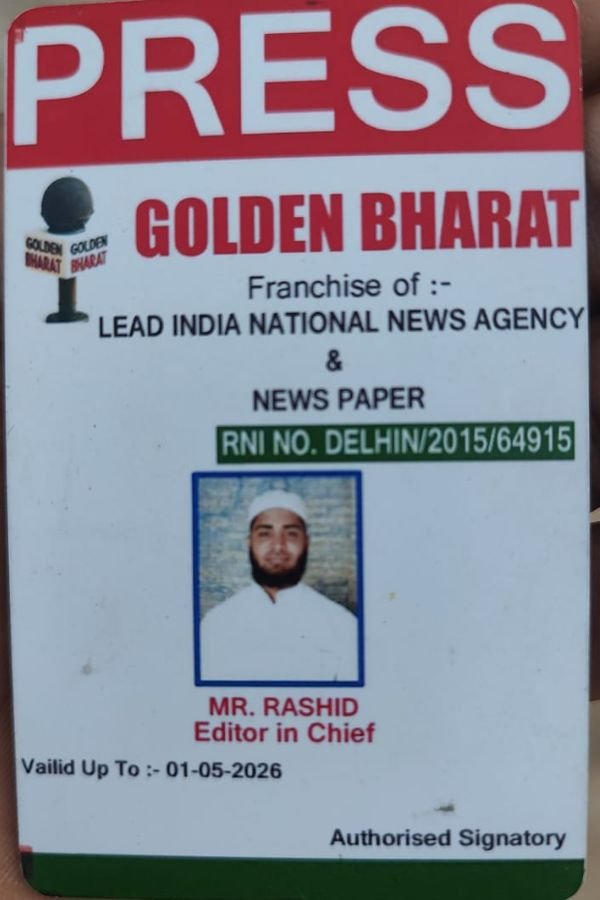 संस्थापक, मुख्य संपादक (Editor-in-Chief) और सीईओ - मिस्टर राशिद (Mr. Rashid)