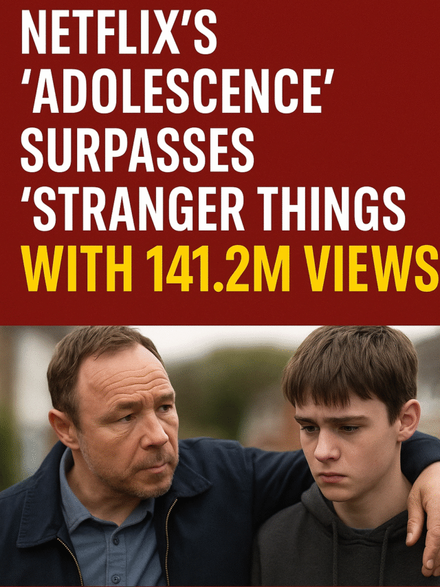 Adolescence बनी Netflix की दूसरी सबसे ज़्यादा देखी गई सीरीज़