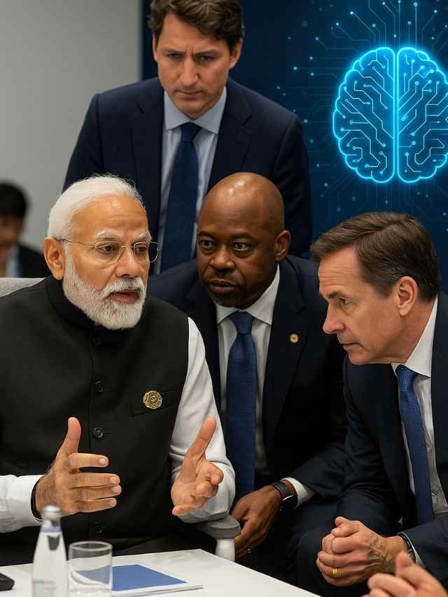 PM Narendra Modi attends G7 Summit 2025 in Canada, focusing on global energy, AI, and security challenges.